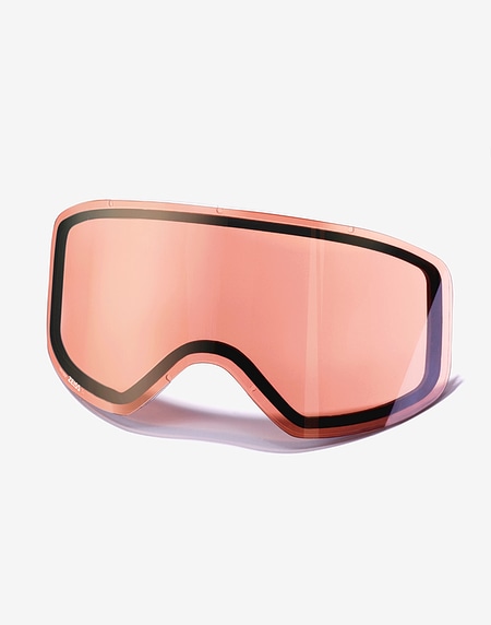 Ski Goggles Hawkers BIG LENS ORANGE SILVER