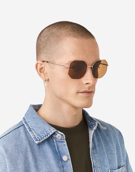 Sunglasses Hawkers LUMINA - ROSE GOLD EARTH