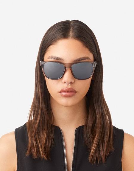 Sunglasses Hawkers GRIP - POLARIZED GREY CHROME