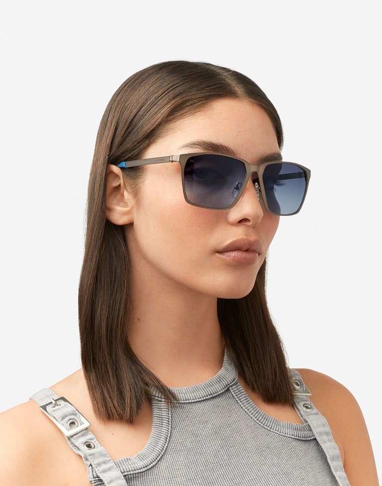 Sonnenbrille Hawkers TRACK FLEX - GUN METAL BLUE DENIM
