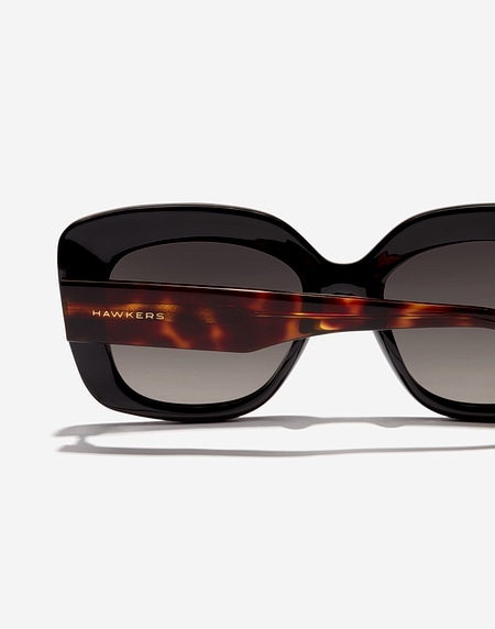 Sonnenbrille Hawkers TANGO - CAREY SMOKY BLACK ECO