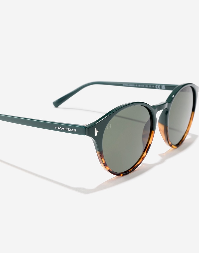 Nos Lunettes de Soleil Hawkers SALT - GREEN CAREY ALLIGATOR
