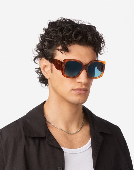 Sunglasses Hawkers FERVOR - SAND HAVANA BLUE