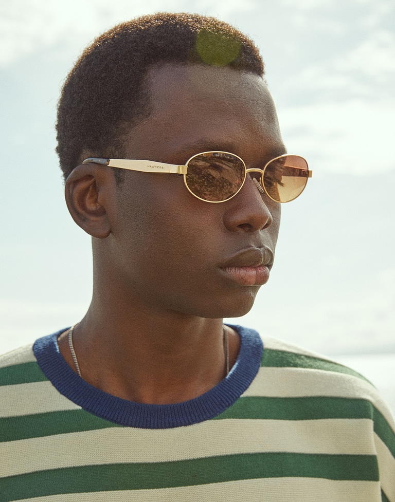 Nos Lunettes de Soleil HAWKERS ELECTRA - LIGHT GOLD TOBACCO