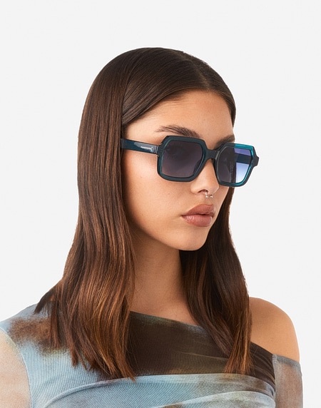 Sunglasses Hawkers MINIMAL MAX - OCEAN BLUE DENIM