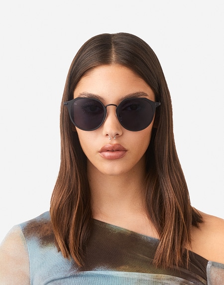 Sunglasses Hawkers WARWICK METAL - BLACK DARK BLUE