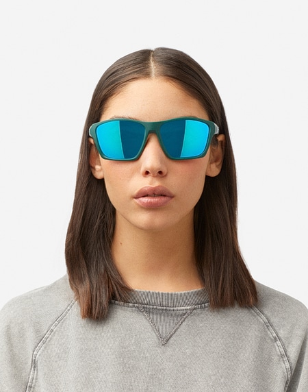 Nos Lunettes de Soleil Hawkers SHARK - POLARIZED TEAL BLUE CHROME
