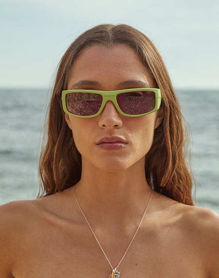 Sunglasses HAWKERS THUNDER - LIME GREEN OLIVE