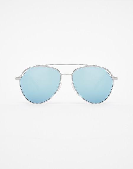 Sunglasses Hawkers SILVER - BLUE CHROME BLUEJAY