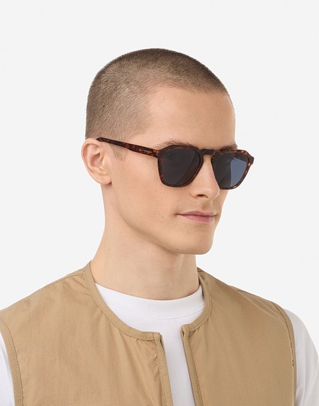 Sunglasses Hawkers BLACKJACK - HAVANA DARK BLUE
