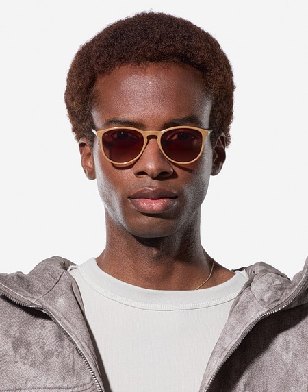 Sunglasses Hawkers OLLIE XS - LIGHT CAMEL TERRACOTA