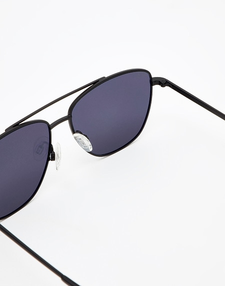 Sunglasses Hawkers BLACK - CHROME FLAT LAX