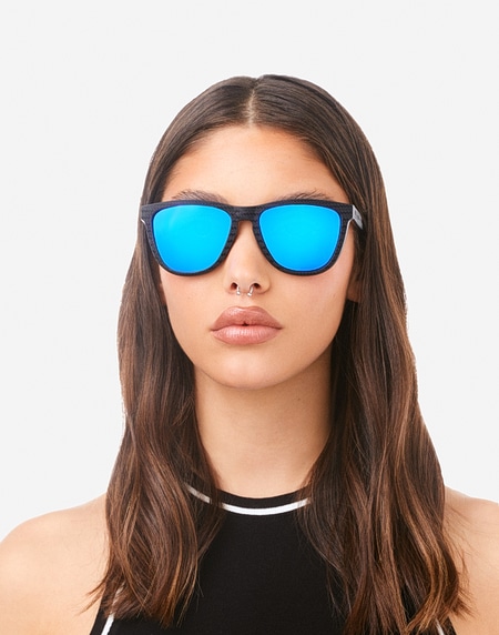 Gafas De Sol Hawkers Carbon One Hombre Y Mujer - Color Gris/Azul