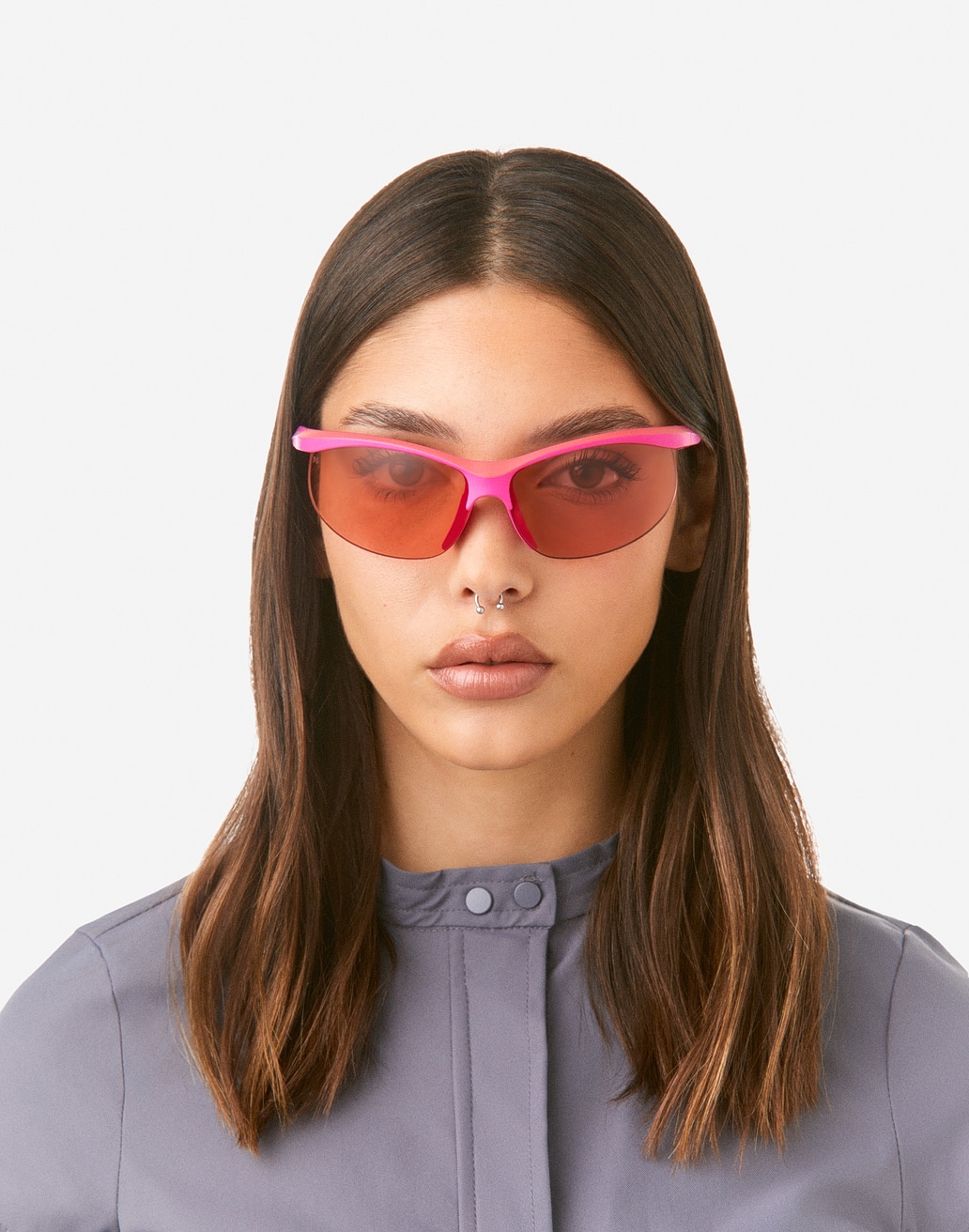 Occhiali Da Sole Unisex HAWKERS Radiante | Lenti Specchio Beige, Montatura Rossa, Protezione UV400