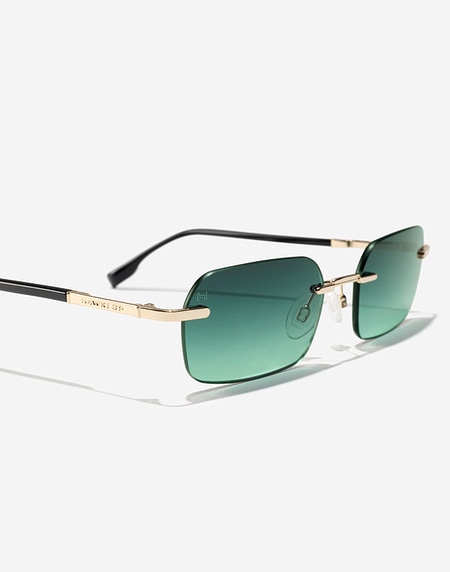 Nos Lunettes de Soleil HAWKERS ENIGMA - LIGHT GOLD GREEN FOREST