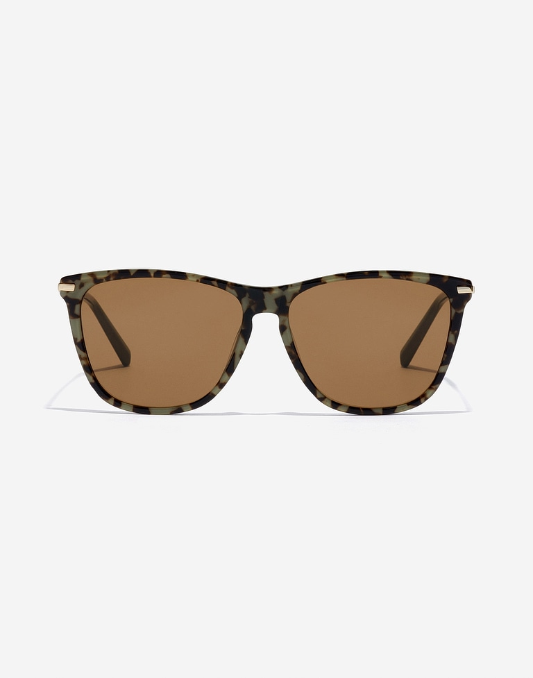 Nos Lunettes de Soleil Hawkers ONE CROSSWALK - HAVANA GREEN OLIVE