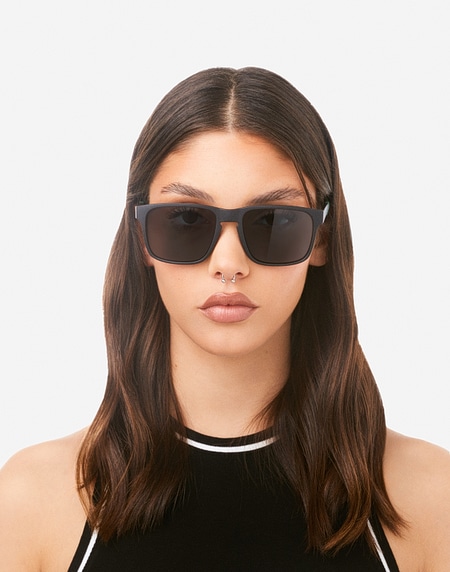 Sunglasses Hawkers PEAK METAL - BLACK DEEP TURQUOISE