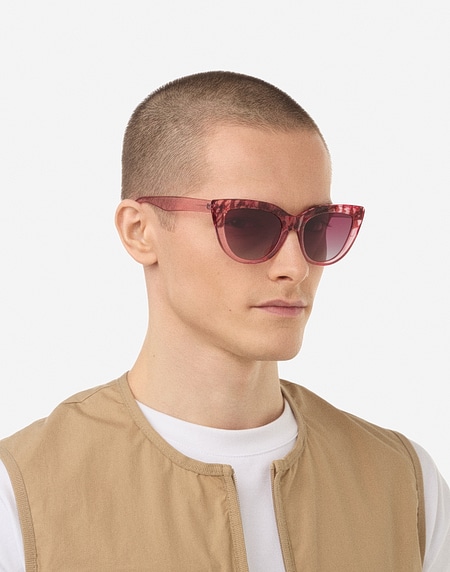 Sunglasses Hawkers B. PORTER - POLARIZED CAREY BURGUNDY