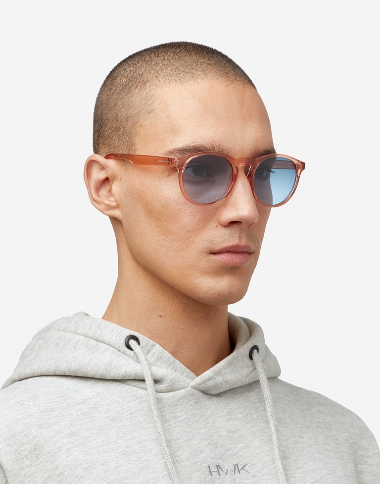 Sonnenbrille Hawkers CRYSTAL CHAMPAGNE - DEEP BLUE BEL AIR