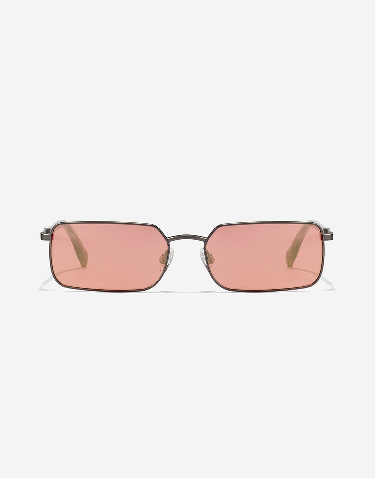 Nos Lunettes de Soleil Hawkers SOUR - GUN METAL CORAL