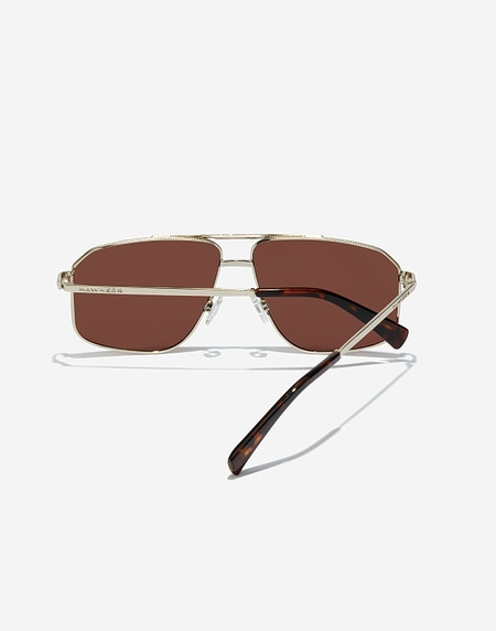Sunglasses Hawkers POKER - GOLD ROSEWOOD