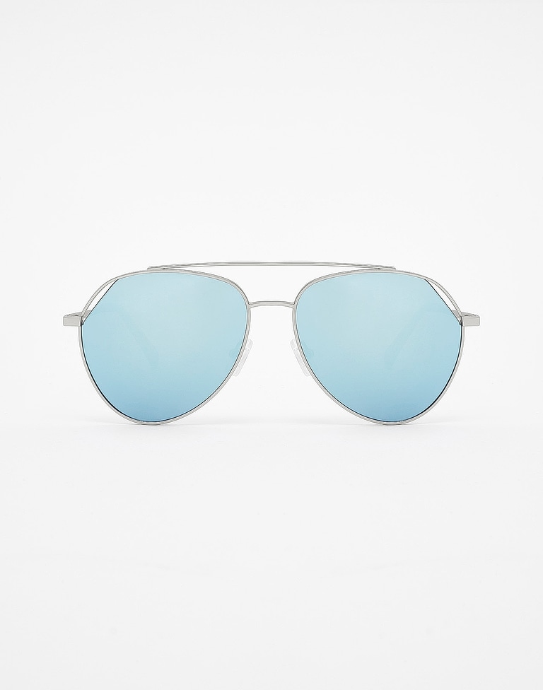 Sunglasses Hawkers SILVER - BLUE CHROME BLUEJAY