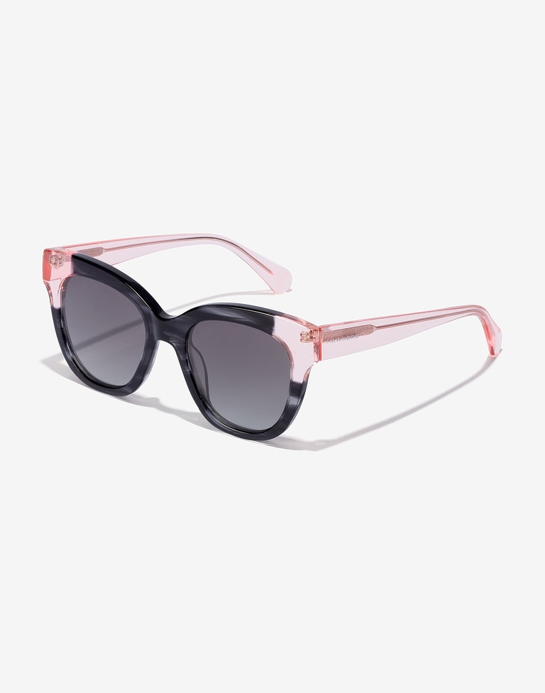 Hawkers BRONY Occhiali Da Sole Unisex - Montatura Bianco Lucido E Lenti Arancioni