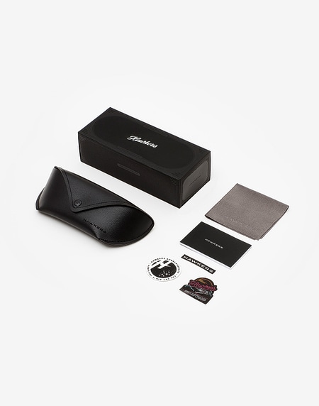 Sunglasses Hawkers BLACK - CHROME FLAT LAX