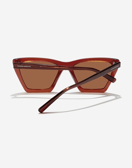 Sunglasses Hawkers FLUSH - POLARIZED RUSSIAN RED BROWN