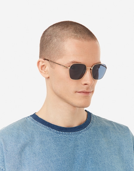 Sunglasses Hawkers RISE - GOLD BLUE