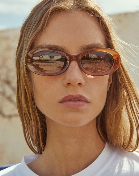 Sunglasses HAWKERS GLIMMER - BROWN SAVAGE EARTH