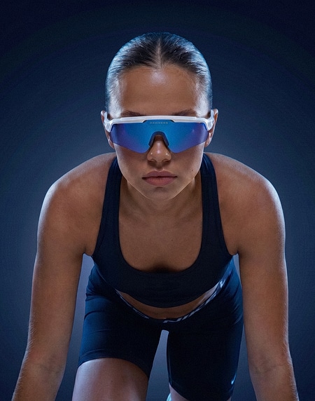 sports sunglasses HAWKERS BLAZE - WHITE SKY