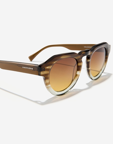Sunglasses Hawkers WARWICK UPTOWN - BROWN DEMI TOBACCO