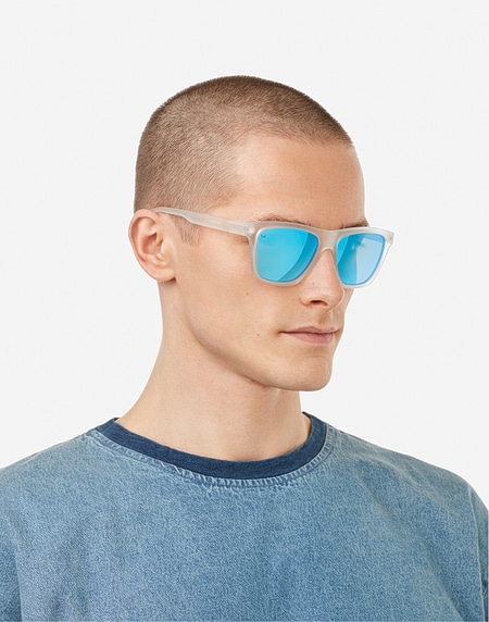 Sunglasses Hawkers ONE LS RAW - POLARIZED AIR MATTE BLUE