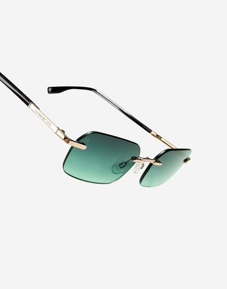 Nos Lunettes de Soleil HAWKERS ENIGMA - LIGHT GOLD GREEN FOREST
