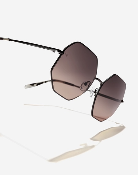 Nos Lunettes de Soleil Hawkers LUMINA - BLACK SMOKY BLACK