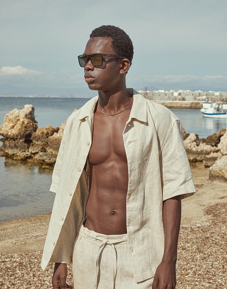 Sunglasses HAWKERS HORIZON - POLARIZED FUTURE GREY BEIGE