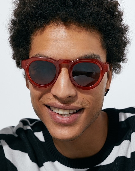 Sunglasses Hawkers WARWICK UPTOWN- TERRACOTA ROSEWOOD