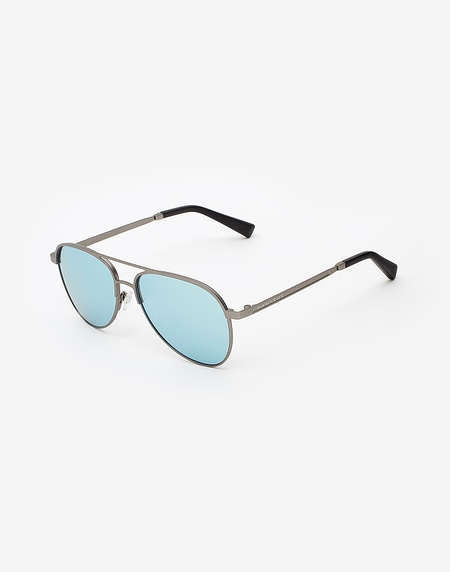 Sonnenbrille Hawkers GUNMETAL - BLUE CHROME LACMA KIDS