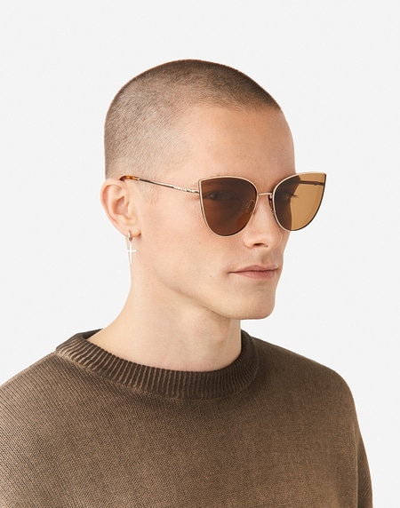 Lentes de sol Hawkers ALL IN - POLARIZED GOLD OLIVE