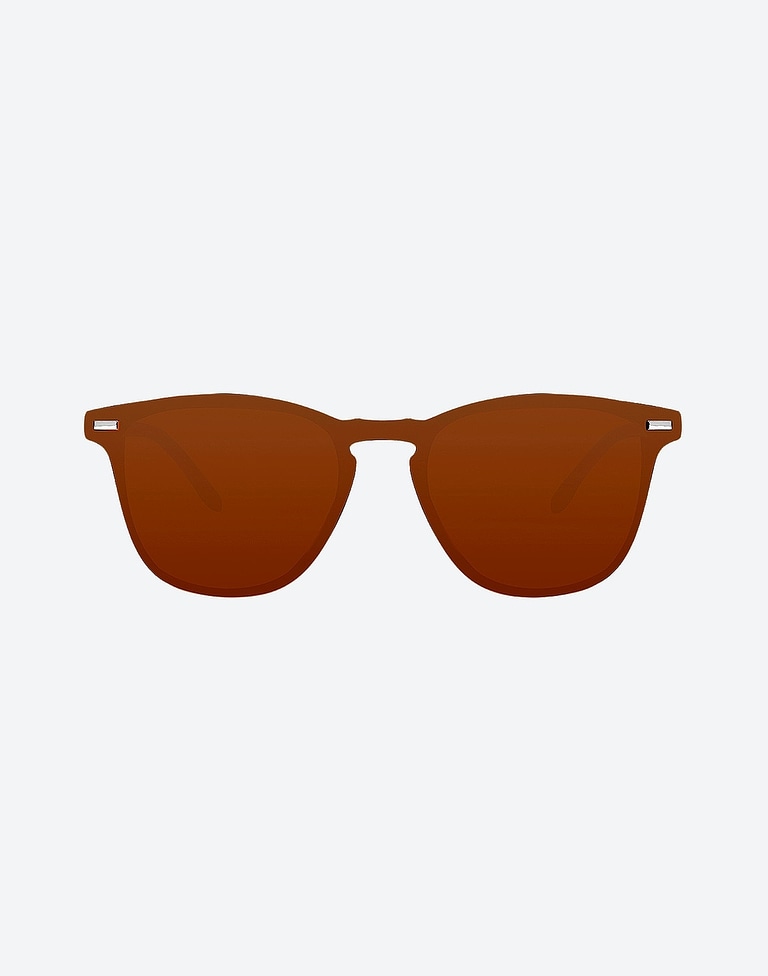 Lentes de sol Northweek WALL PHANTOM MATTE BLACK - AMBAR POLARIZED