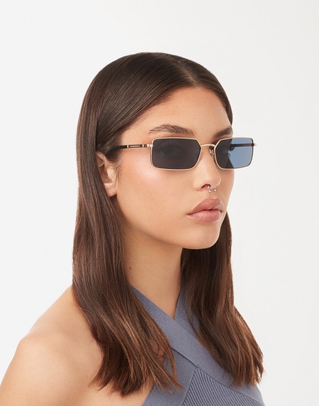Sunglasses Hawkers SOUR - GOLD DARK BLUE