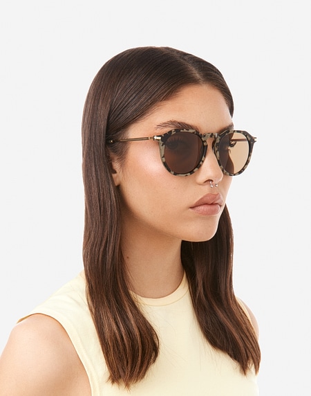 Gafas de sol Hawkers WARWICK CROSSWALK - HAVANA GREEN OLIVE