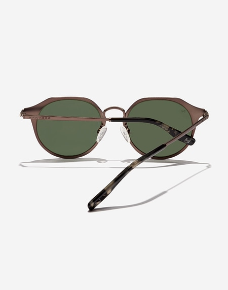 Nos Lunettes de Soleil Hawkers WARWICK METAL - GUN METAL ALLIGATOR