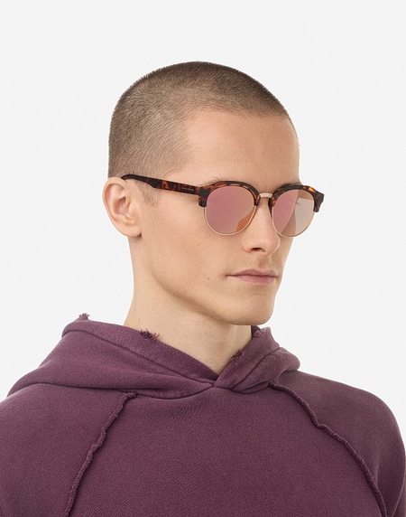 Sunglasses Hawkers CAREY - ROSE GOLD CLASSIC ROUNDED