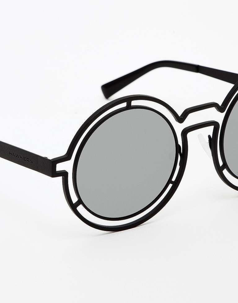 Sunglasses Hawkers BLACK SILVER HF2