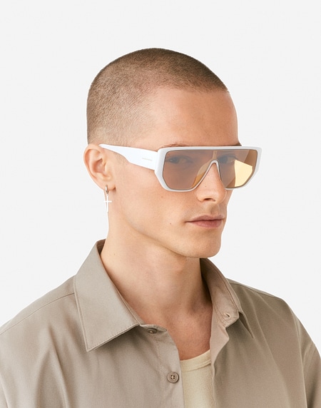 Sunglasses Hawkers METRO - WHITE MUSTARD ECO