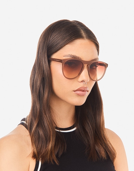 Sunglasses Hawkers JOKER - BEIGE TERRACOTA