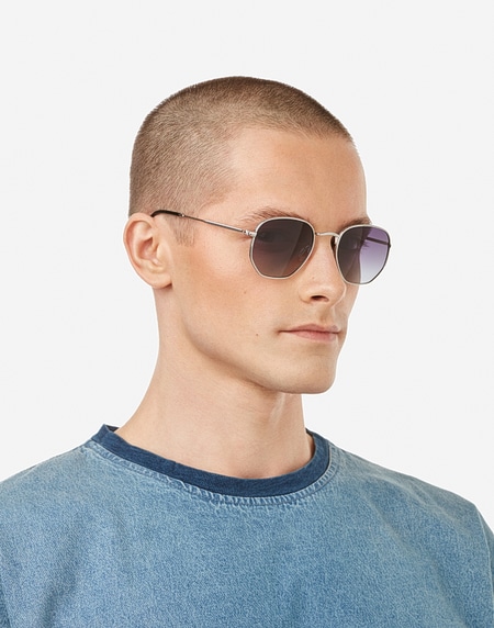 Sunglasses Hawkers SIXGON DRIVE - POLARIZED SILVER GREY