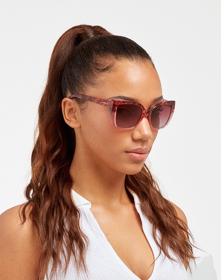 Lentes de sol Hawkers BRIGITTE - POLARIZED CAREY BURGUNDY
